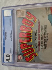 Superboy cgc 4.0 for sale  West Burlington