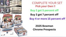 2025 bowman baseball for sale  Shelton