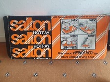 Salton hotray boxed for sale  UK