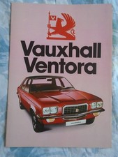Vauxhall ventora brochure for sale  KINGS LANGLEY