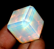 Cubo de opala verde natural 800 quilates corte Welo pedras preciosas não tratadas com certificação australiana comprar usado  Enviando para Brazil