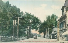 Usado, Cartão postal antigo de Butte County CA Chico, Califórnia - Main Street, carrinho 1908 comprar usado  Enviando para Brazil