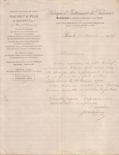 Paris lettre nachet d'occasion  Voiron