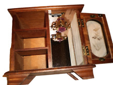 Vtg jewelry cabinet d'occasion  Expédié en Belgium