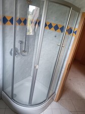 Echtglas viertelkreis duschkab gebraucht kaufen  Oberhaid