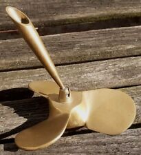 Brass propeller pen for sale  MONTROSE