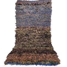 Usado, Tapete de lã berbere marroquino vintage | 40+ anos feito à mão obra-prima tribal | Ru comprar usado  Enviando para Brazil