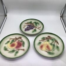 Ceramic fruit plates for sale  Guttenberg