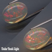 7,26 ct. Hardy FORTE! Opala cintilante natural GRANDE cor platina e arco-íris Etiópia, usado comprar usado  Enviando para Brazil