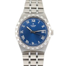 Caixa e papéis Tudor 28500 mostrador romano azul royal 38mm 2021 comprar usado  Enviando para Brazil