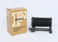 Nikon bellows focusing for sale  Culpeper