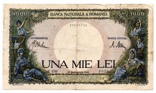 Romania banconota 1000 usato  Vittorio Veneto