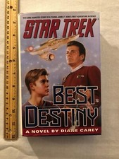 Star Trek: Best Destiny by Diane L. Carey (1992, First Ed. HC) comprar usado  Enviando para Brazil