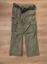 Tommy Hilfiger Denim cargo pants with belt vintage 90s 00s rock hype avant garde na sprzedaż  PL
