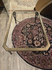 metal coffee table glass for sale  North Las Vegas