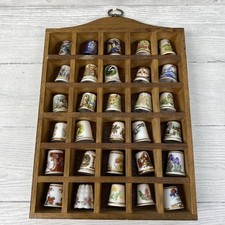 Vintage wooden thimble for sale  POOLE