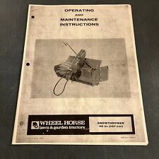 Wheel horse series for sale  Souderton