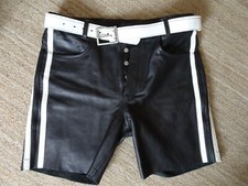 Kurze lederhose schwarz gebraucht kaufen  Wiesbaden