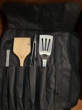 Conjunto de grelha Pampered Chef 5 peças (4 ferramentas + estojo) kit de grelha churrasqueira cozinheiro NOVO comprar usado  Enviando para Brazil