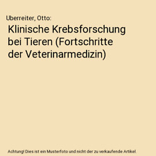 Klinische krebsforschung tiere gebraucht kaufen  Trebbin