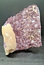 Ametista con calcite usato Ametista con calcite usato  Tribogna
