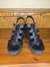 Black platform sandles for sale  Tyler