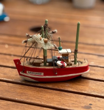 Mini modellschiff fischerboot gebraucht kaufen  Berlin