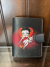 Antigo 2002 Y2K Betty Boop Carteira Bi-Fold Cartão de Crédito Carteira Dinheiro e Moeda Excelente Estado Usado comprar usado  Enviando para Brazil
