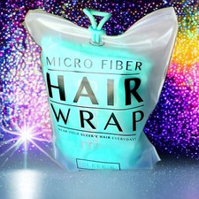 Usado, Envoltório de cabelo de microfibra elegante em perfeito estado novo no pacote comprar usado  Enviando para Brazil