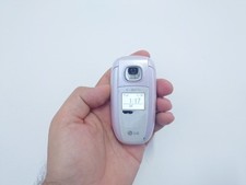 Teléfono Móvil LG C3300 Rosa Desbloqueado Simple Básico Clásico Flip Ancianos Niños RETRO segunda mano  Embacar hacia Mexico