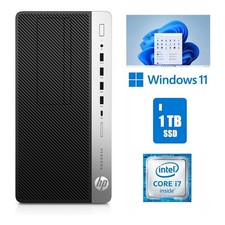 Computador HP ProDesk 600 G3 MT Intel Core i7 32GB Ram 1TB SSD Wi-Fi Windows 11 comprar usado  Enviando para Brazil