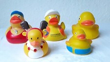 Badeenten quietscheente gummie gebraucht kaufen  Hamburg