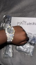 Moissanite iced round for sale  Ridgeland