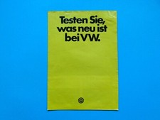 Prospekt katalog passat gebraucht kaufen  Augsburg