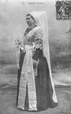 Cpa mariee rhetaise d'occasion  Claira