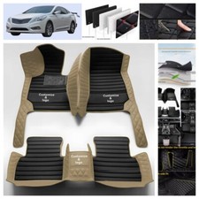 Ajuste para Hyundai Azera 2006-2017 tapetes de assoalho de carro tapete automático couro ecológico impermeável comprar usado  Enviando para Brazil
