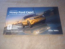 2025 Ford CAPRI Prospekt Brochure Catalog POLSKI 16 S. 7 / 2025 M35 na sprzedaż  PL