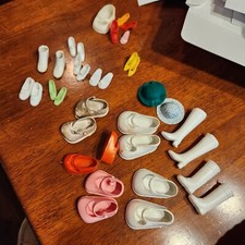 Lote de sapatos de boneca Barbie botas de neve brancas, botas,  comprar usado  Enviando para Brazil