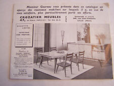 Publicite crozatier meubles d'occasion  Châteauroux