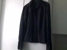 satin bluse langarm gebraucht kaufen  Berlin