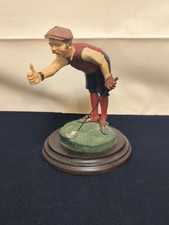 Vintage golfer kunstharz gebraucht kaufen  Berlin