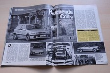 Rallye Racing 20/1988 Mitsubishi Colt GTi 16V mit 124PS im TEST auf 2 Seiten comprar usado  Enviando para Brazil
