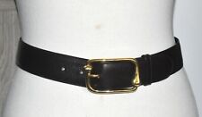 Ceinture cuir marron d'occasion  Courville-sur-Eure