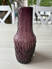 Whitefriars aubergine bottle for sale  SHREWSBURY