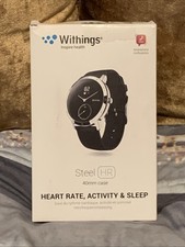 Usado, Smartwatch Withings aço HR 40mm: frequência cardíaca, atividade sono resistente à água comprar usado  Enviando para Brazil