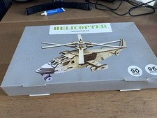 Wooden helicopter e100 for sale  SOUTHEND-ON-SEA