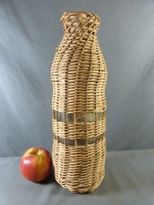 Bouteille verre osier d'occasion  Chevannes