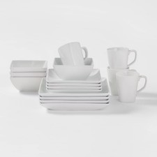 Square rim porcelain for sale  USA