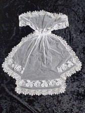 Antique lace cravatte for sale  SEATON