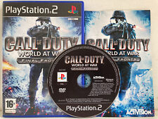 Call of Duty: World at War - Final Fronts (jogo de tiro PlayStation 2 PS2 FPS) comprar usado  Enviando para Brazil